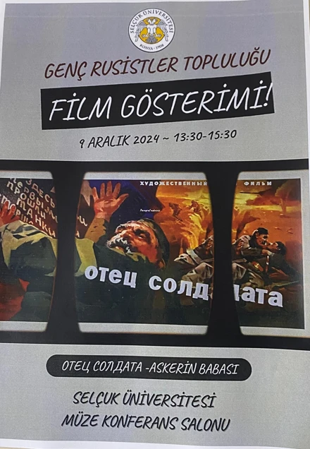 Genç Rusistler Topluluğu Film Etkinliği